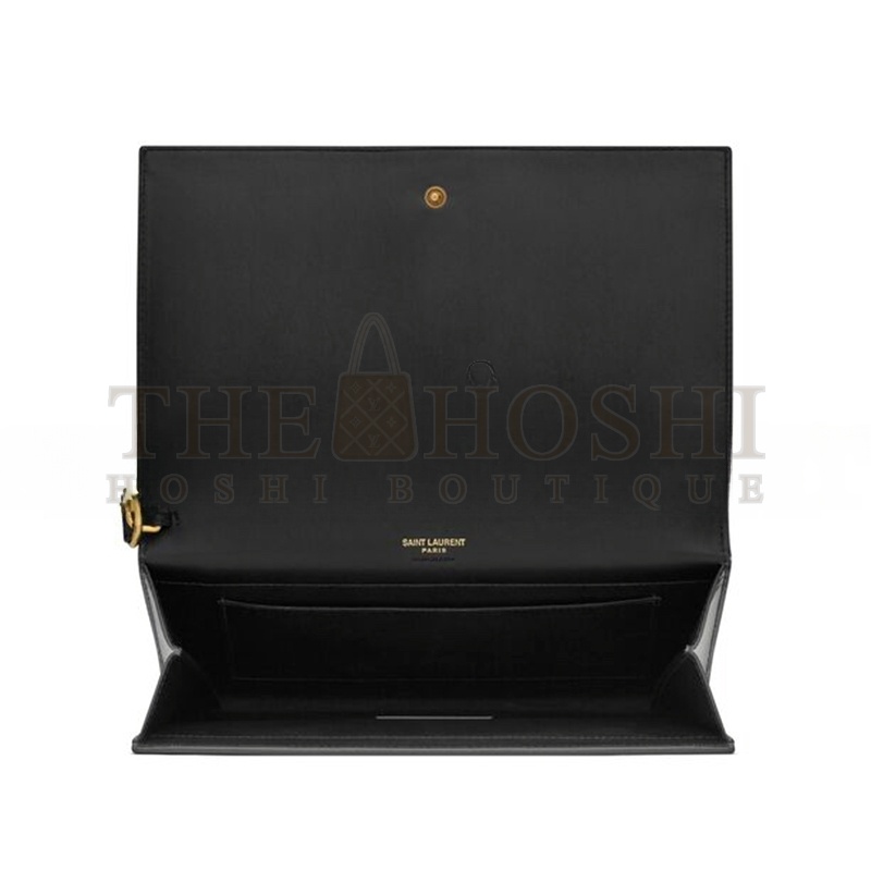 Y51 CASSANDRE FLAP POUCH IN PATENT LEATHER 753883322504 (21*16*3cm) Master Quality